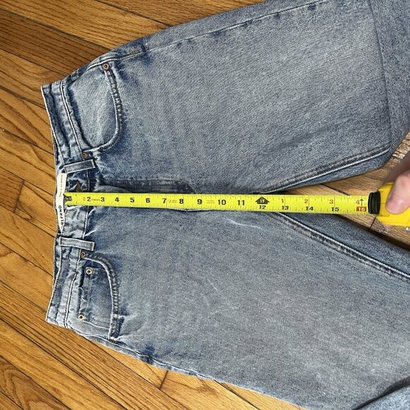 GRLFRND Harlow High Rise Boot Cut Jeans with Slit‎ Size 26 Encinitas Blue - Picture 11 of 12